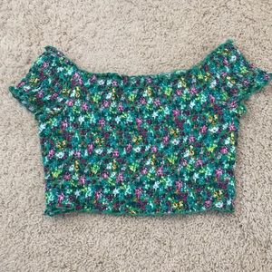 Floral Crop Top